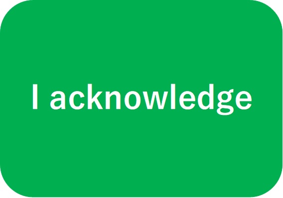 I acknowledge